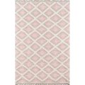 Momeni 8 ft. 10 in. x 11 ft. 10 in. Harpe-1 Hand Woven Rectangle Area Rug Pink HARPEHAR-1PNK8ABA